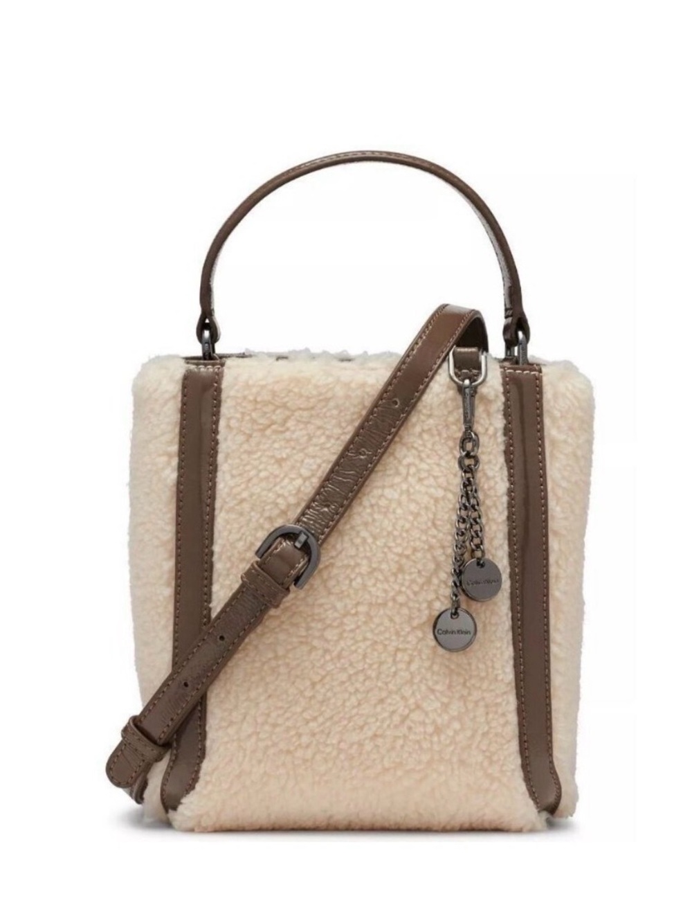 Calvin Klein Astatine Sherpa purse